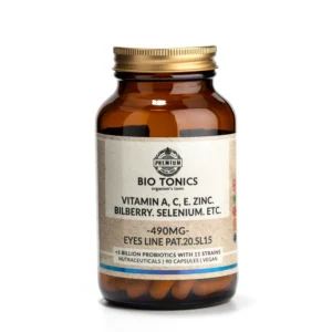 Bio Tonics Eyes Line Formula 490mg 90 Veg Caps 1.webp