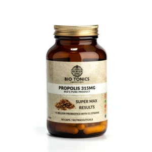 Bio Tonics Super Propolis 315mg 90 Veg Caps 1.webp