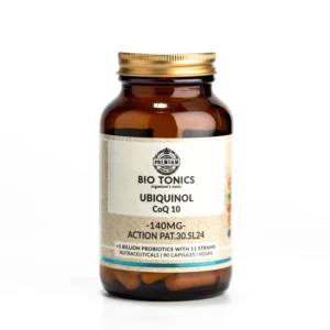 Bio Tonics Ubiquinol Q10 140mg 90 Veg Caps 1.webp