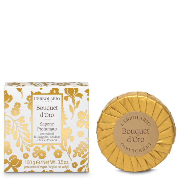 L'Erbolario Bouquet d Oro Sapone Profumato 100g