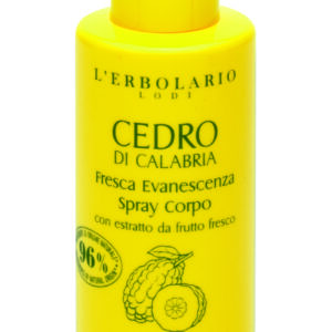 L'Erbolario Cedro di Calabria Fresca Evanescenza Spray Corpo 100ml