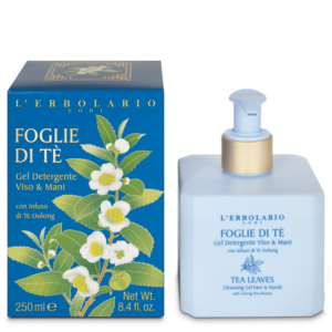 L'Erbolario Foglie di Te Detergente Viso & Mani 250ml