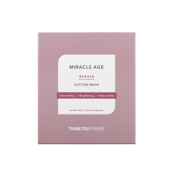 Thank You Farmer Miracle Age Repair Cotton Mask 25ml