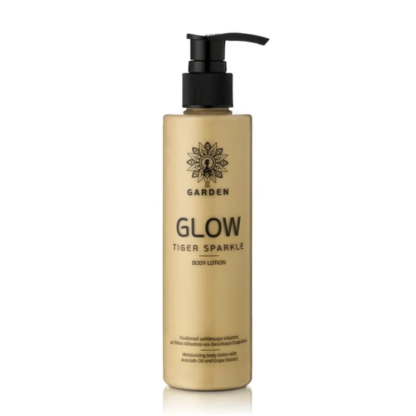 Garden Glow Tiger Sparkle Body Lotion Gold Shimmer