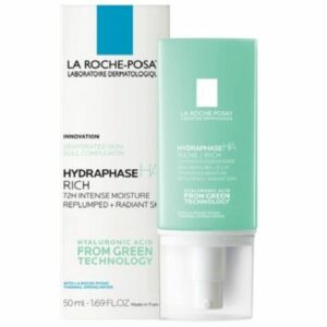 la roche posay hydraphase ha intense rich 72ωρη ενυδατική κρέμα προσώπου για ευαίσθητες επιδερμίδες με υαλουρονικό οξύ 50ml