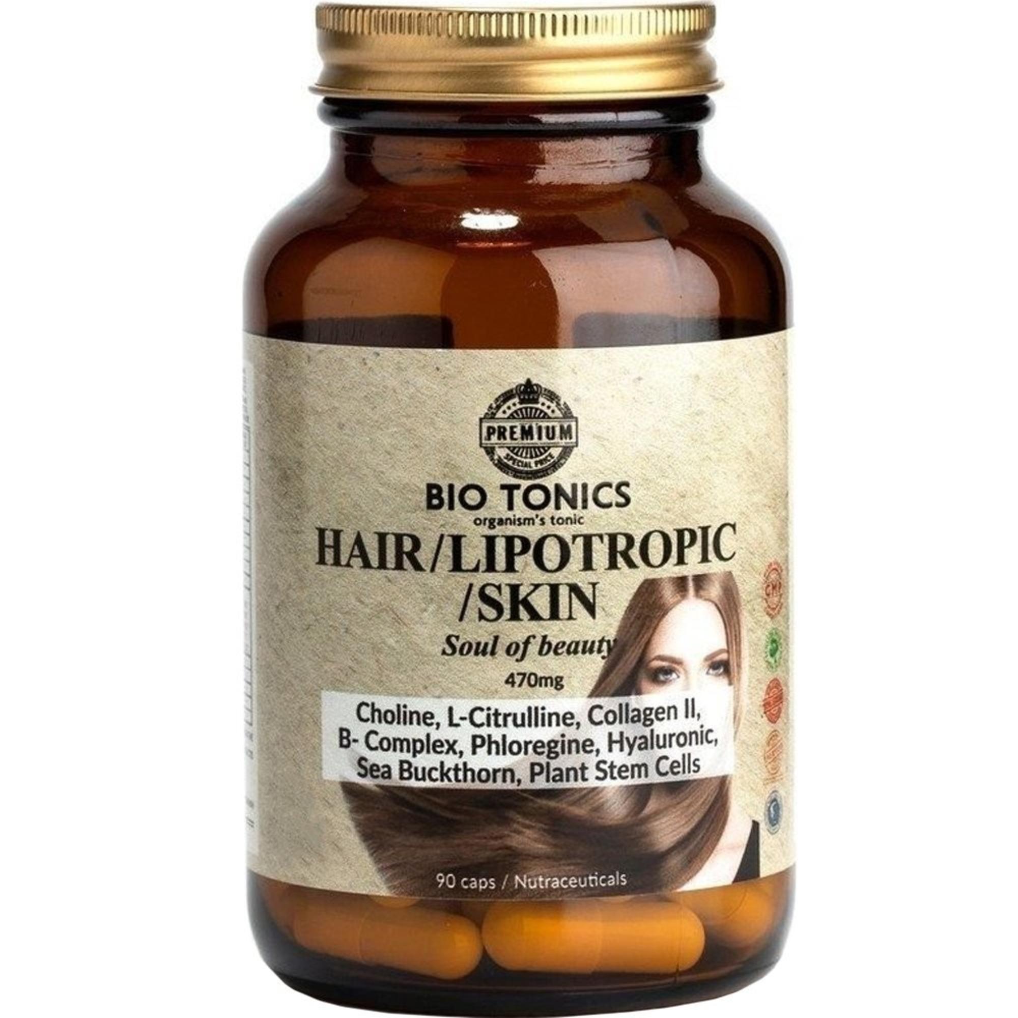 Bio Tonics Hair Lipotropic Skin 470mg, 90caps 1 0115f5c2 52b0 11f0 9acf 6ebc7429e1a5 hair