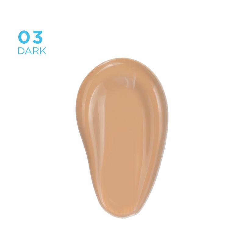 Lavish Care Tinted Sunscreen SPF50 No3 Dark 2 no3 swatch